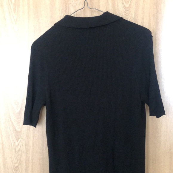 Banana Republic stretchy ribbed collared dress. - Picture 6 of 7